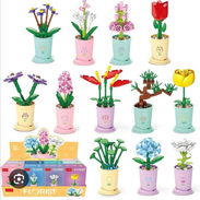 Legos Maceta de flores, varios diseños para divertirte armando, decorar o regalar - Img 56076536