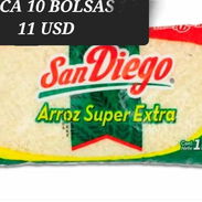 ARROZ SAN DIEGO 1KG PACA DE 10 BOLSAS 11 USD O 7100 MN PLAYA - Img 56147562