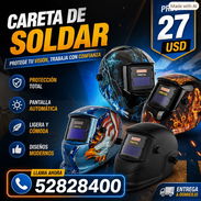 CARETA ELECTRÓNICA PARA SOLDAR CON OSCURECIMIENTO AUTOMÁTICO PRECIO : 27 USD LLAMAR AL 52828400 WHATSAPP LA HABANA - Img 57425965