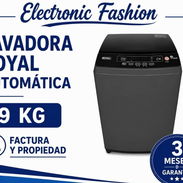 Lavadoras automática Royal 9kg - Img 57256507