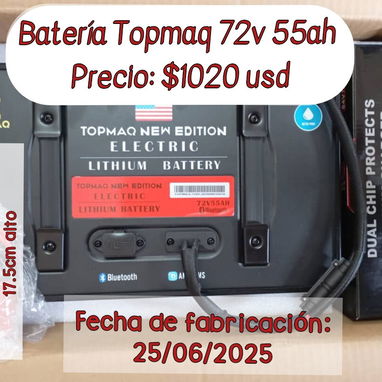 Baterías Topmaq Habana - Img 123087057
