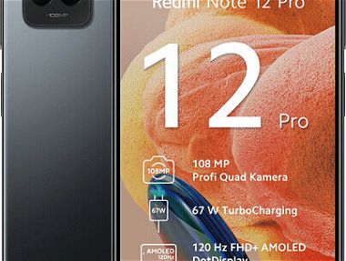 Redmi Note 12 Pro 4G con 8 GB de RAM y 256 GB de Almacenamiento - Img main-image-45729080