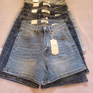 Shorts con perla y sin perla ,varias tallas - Img 123129632