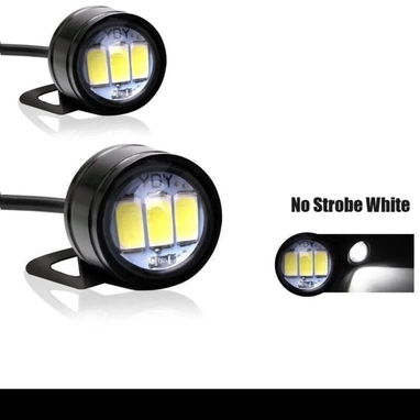 Luces led q parpadean estrobo se ponen en la base de los espejos en la moto - Img 80721086