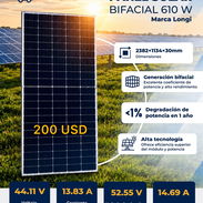 Panel Solar Bifacial de 610W - Img 58353200