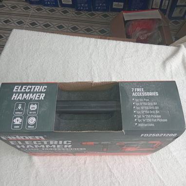 MARTILLO ELÉCTRICO FINDER FD25021200, ENTREGA DE FACTURA, VARIEDAD DE ARTÍCULOS DE FERRETERÍA, ETC - Img 119856374