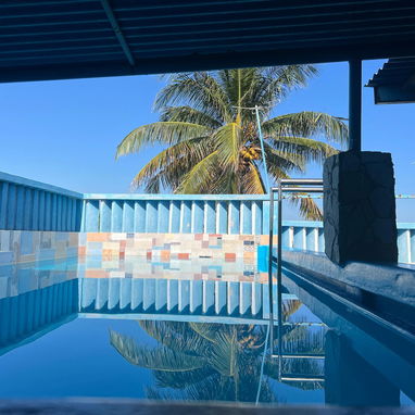 Alquiler de casa en Santa Fé con piscina por horas. Renta de casa con piscina en Santa Fé a 5 cuadras de la playa - Img 120972841