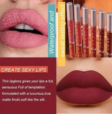 Labiales matte de larga duración 💄🔥 - Img 91334675