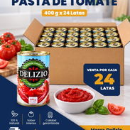 Caja de Pasta de Tomate 24 latas de 400g. Domicilio incluido. - Img 57850165