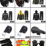 Accesorios para motoristas, chofer y/o mensajeros !!! Mangas, Chalecos, Bandas elásticas, Trajes impermeables, Guantilla - Img 54120237
