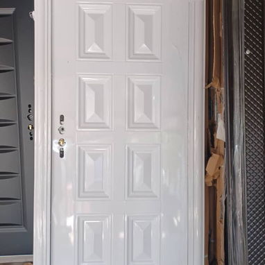 Puertas importadas de acero cromado.alta seguridad - 7/8