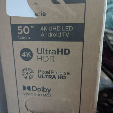 Televisor PHILIPS 50″ 4K UHD Android TV – Nuevo - Img 113360137