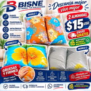 Almohadas antialergicas de Espuma entera  selladas con materiales importados - Img 55697412