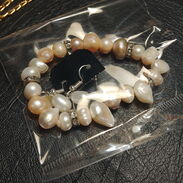 Aretes pulseras conjuntos con piedras semipreciosas.cuarzos.perlas de cultivo auténticas - Img 45378143