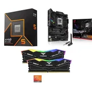 🤩 Ryzen 5 9600X Kit 🤩 Asus ROG Strix B650E-F Gaming Wifi -32GB RGB ✅0km AMD KIT NUEVA KIT pc NUEVO - Img 50570871