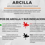✅✅ Mascarillas de arcilla pura natural en polvo, arcilla rosa, gris, amarilla, roja verde blanca y mas en polvo 100% ✅✅ - Img 41949126