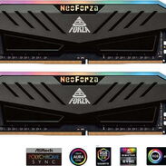 5️⃣ 💲110usd Neo Forza Mars SRank 32 GB (2 x 16 GB) 288 pines DDR4 3200 (PC4 25600) RGB SDRAM Modelo de memoria de escri - Img 44937332