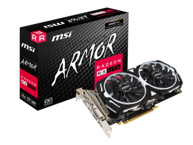 AMD RX 580 8GB MSI ARMOR - Img main-image