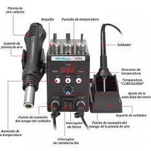 ESTACIÓN DE SOLDAR REXQUALIS RQ-8586 – POTENCIA Y PRECISIÓN EN TU TALLER - 2/3