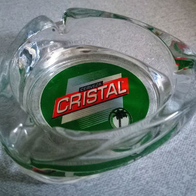 CENICERO de CERVEZA CRISTAL!!! - Img 121971326