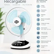 Ventilador recargable EKO $60 USD - Img 57337046