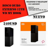 Disco duro externo 12TB marca WD - Img 55771663