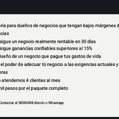 Creación de Mipymes, creación de Fichas de Costos, Creación de Currículum, Asesoría y Consultoría para negocios privados - Img 119543696