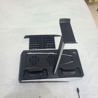 Gangaaa vendo base enfriamiento junto con ventilador extractor ambos para ps5 fat - Img 120364140