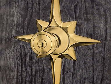 Compro estrella ( similar a foto) que se colocaba en los picaportes de los años cincuenta. - Img main-image-45381982