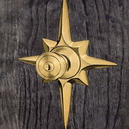 Compro estrella ( similar a foto) que se colocaba en los picaportes de los años cincuenta. - Img 45381982