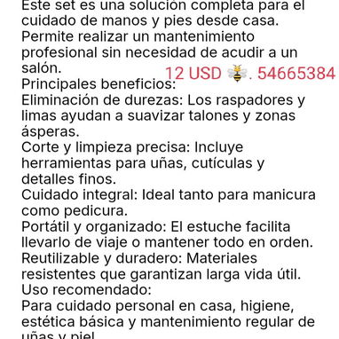 Set manicura pedicura - 2/3