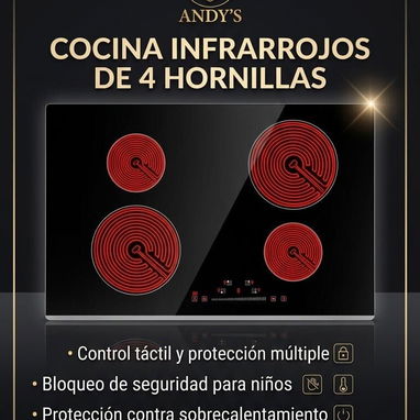 Cocina infrarroja de empotrar - 2/6
