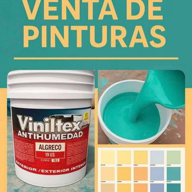 Pintura de Vinil e Impermeables importados y selladas se prueba - Img 120818005