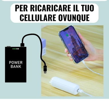 Mini fan y powerban - 2/4