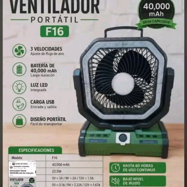 Ventiladores recargables - Img 126166027