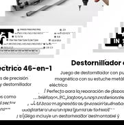 Destornillador eléctrico 46-en-1. Nuevo - Img 48085925