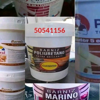 Pintura vinil, impermeable, piscina, aceite, barniz, sellador transparente - 2/3