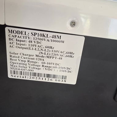 Inversor híbrido Sunpal 10kw   110 y 220v K - 2/2