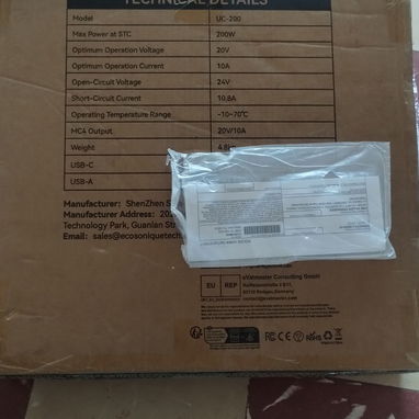 Vendo panel solar para ecoflow de 200 w - Img 119302702