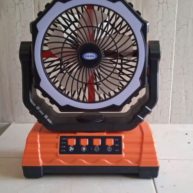 Ventilador recargable f6 nuevo y lámpara recargable led - Img 118810798