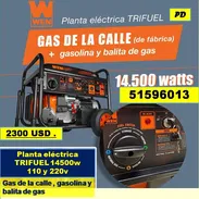 PD-615-Plantas electricas-Planta eléctrica TRIFUEL 14500w 110 y 220v.....2300 USD...51596013 - Img 55915379