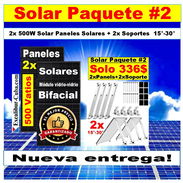 Kit Panel Solar + Soporte - Img 58113189