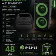 BOCINA BLUETOOTH 6.5'' MS-1943BT Nuevas en caja - Img 56517962