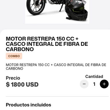 OFERTAZO!! MOTO + CASCO INTEGRAL!!! - Img 123578585