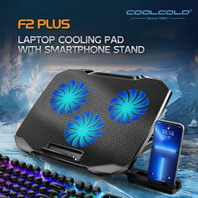 7️⃣1️⃣ LiangStar base refrescadora para laptop y ps4 con 4 Fanes Rgb Súper silenciosos y 7 colores de luz La almohadilla - Img 64419648