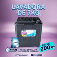 🧼LAVADORA 7KG GRIS--PINAR--🧼 - Img 57521740