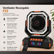 Tengo estos ventiladores F22 toda la información en la foto muy buen precio para estos calores son perfectos 56582817 - Img 56410744