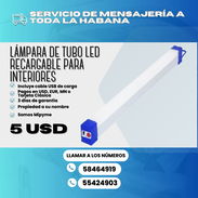 💡 LÁMPARA DE TUBO LED RECARGABLE PARA INTERIORES 💲 Precio: 5 USD - Img 55773039