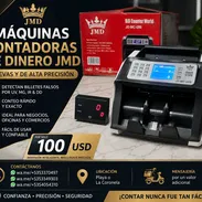 Contadoras JMD Nuevas Garantía Detectan Billetes Falsos Por UV, MG, IR & DD Estamos En Playa o La Coronela - Img 55497458