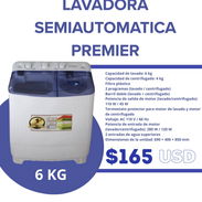 Lavadora Semiautomática 6kg Premier - Img 55913724